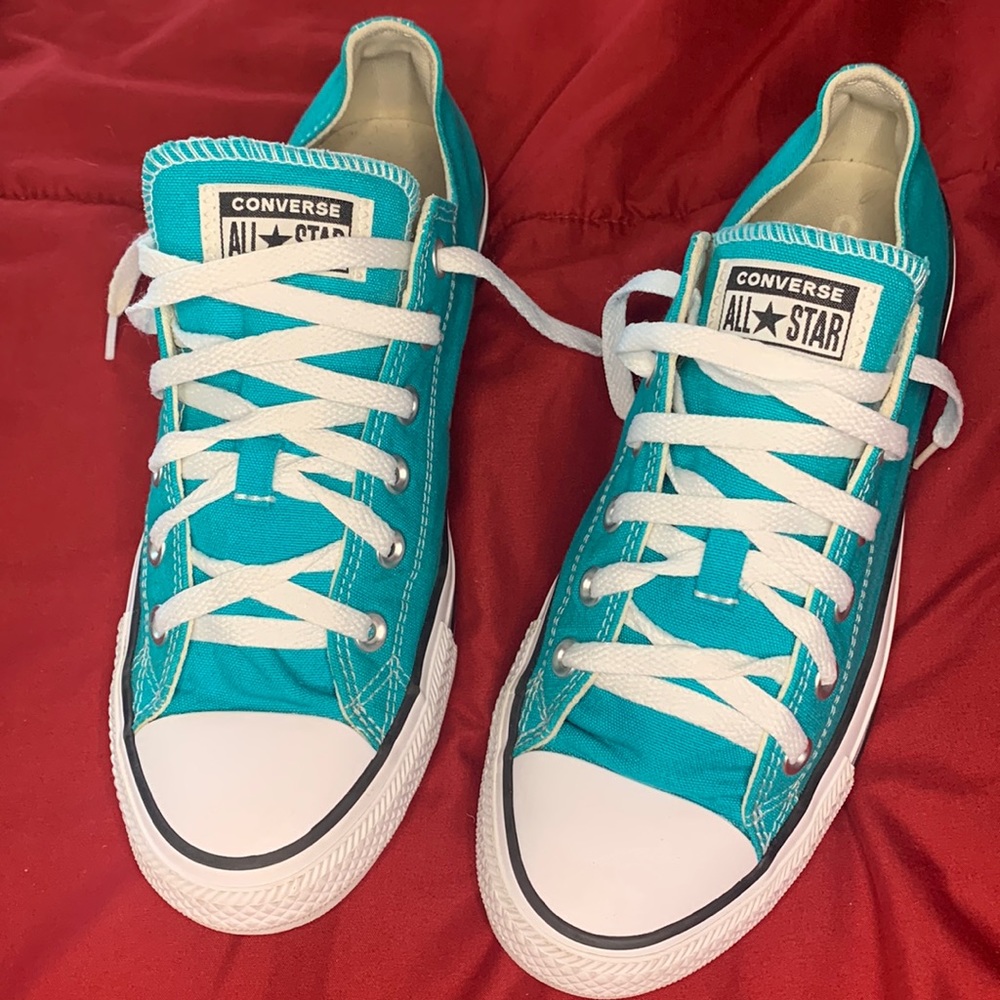 All Star Turbo Green Colored converse